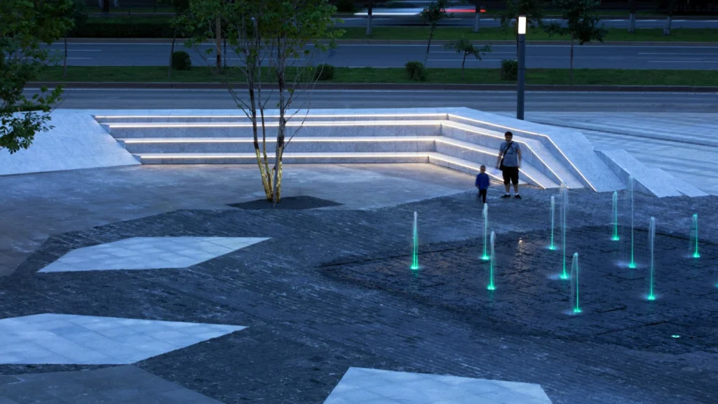 Dry Floor Fountain 02 Dry Floor Fountain 02