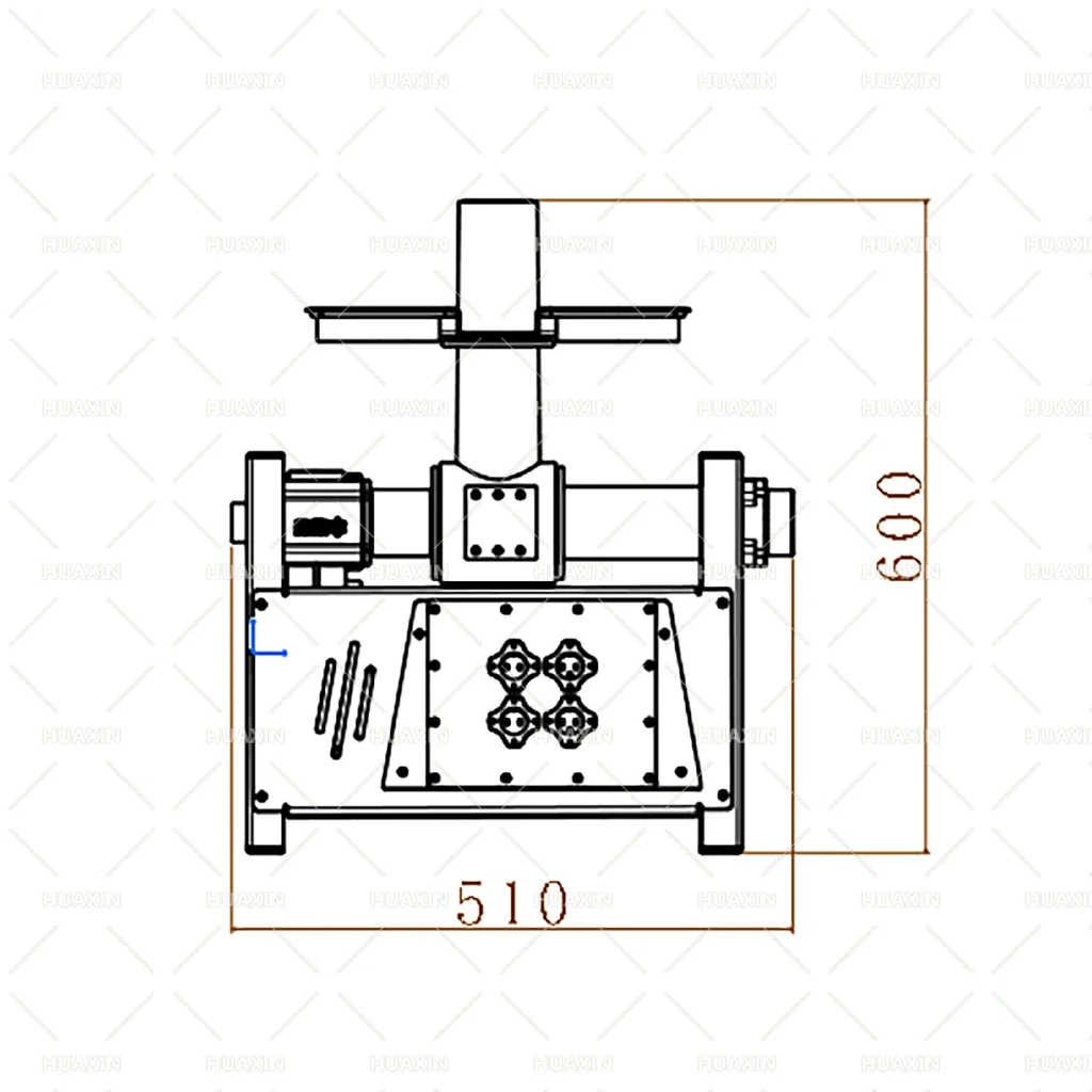 Variable Nozzle DMX512 01 Structure Diagram 01