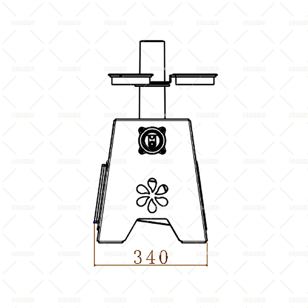 Variable Nozzle DMX512 01 Structure Diagram 02