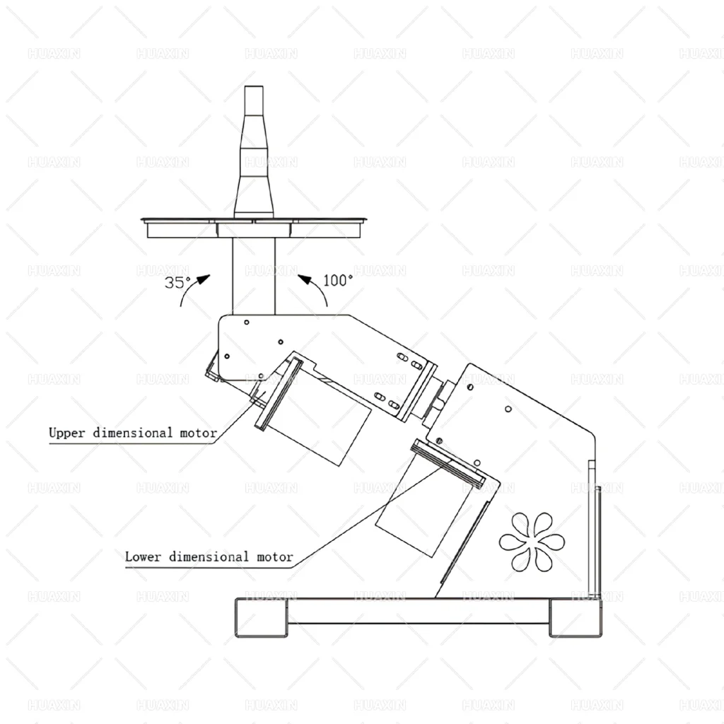 Multi-directional Drive 2D DMX 01 Structure Diagram 01