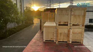 Fountain equipment shipment for a new project in Nurafshon, Tashkent Region