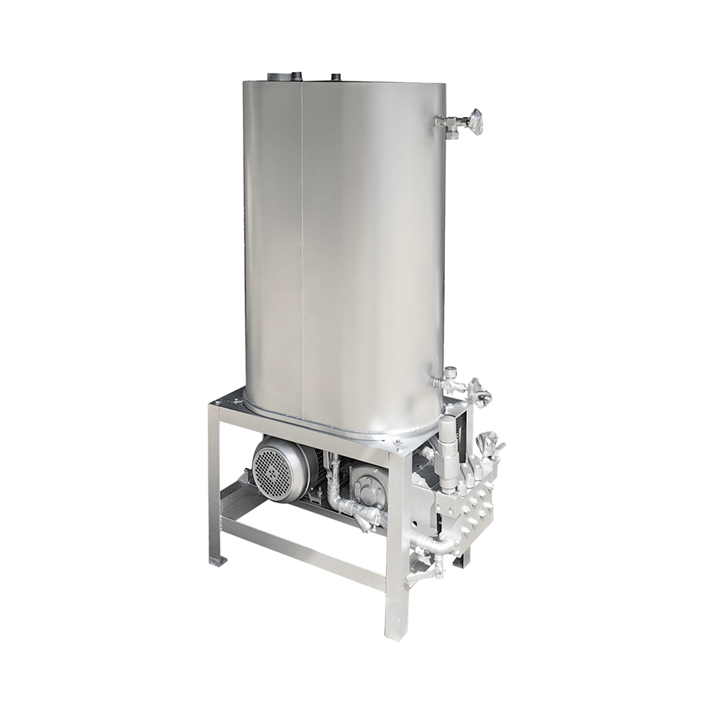 Fuel pressurization unit for the Huaxin flame jet system