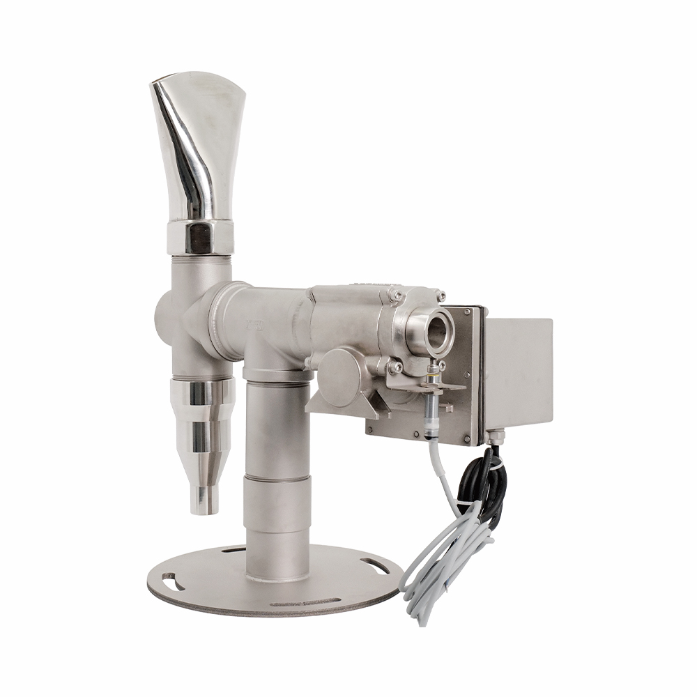Huaxin dual-nozzle 1D fountain unit fitted with straight jet and fan jet nozzles