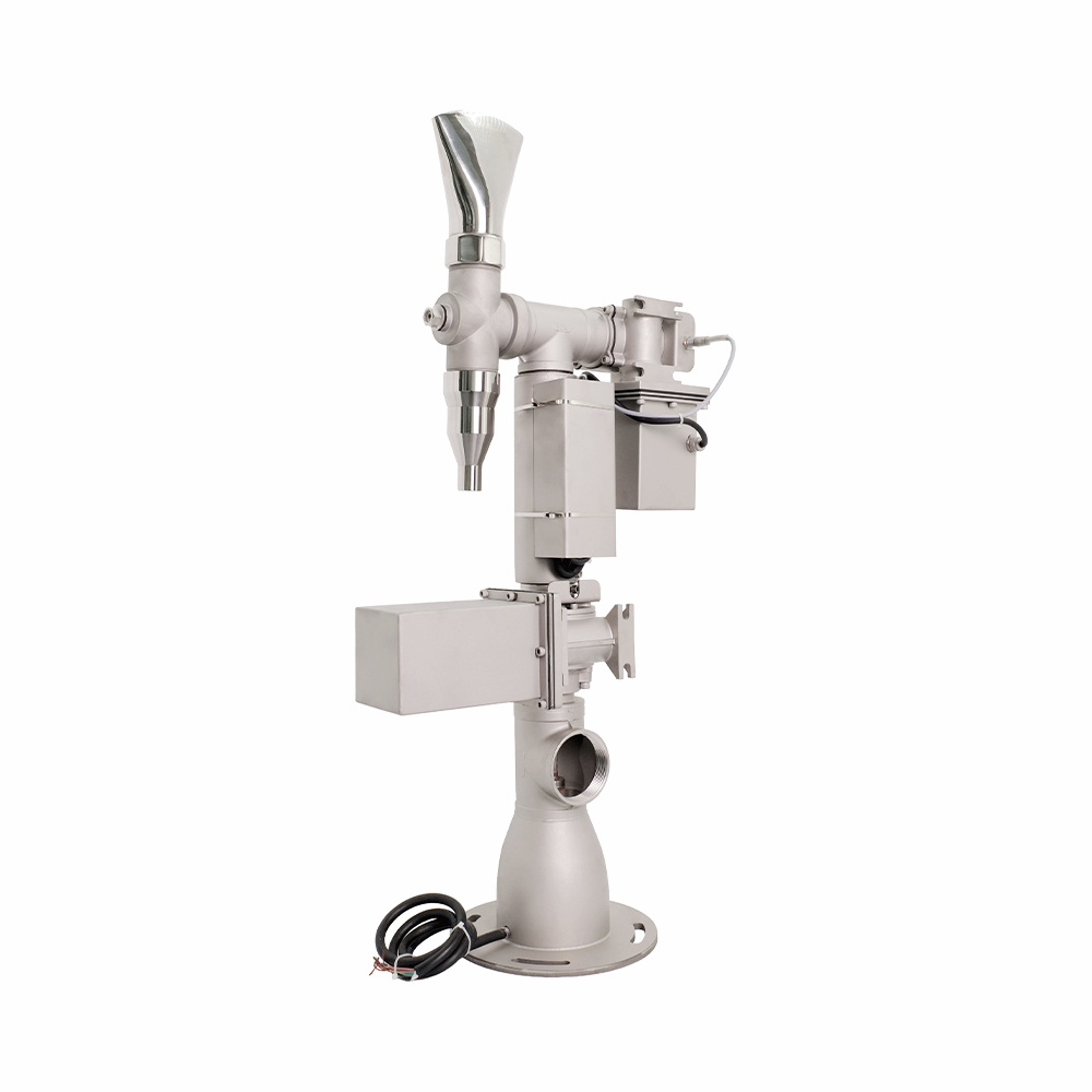 Huaxin dual-nozzle 2D fountain unit fitted with straight jet and fan jet nozzles