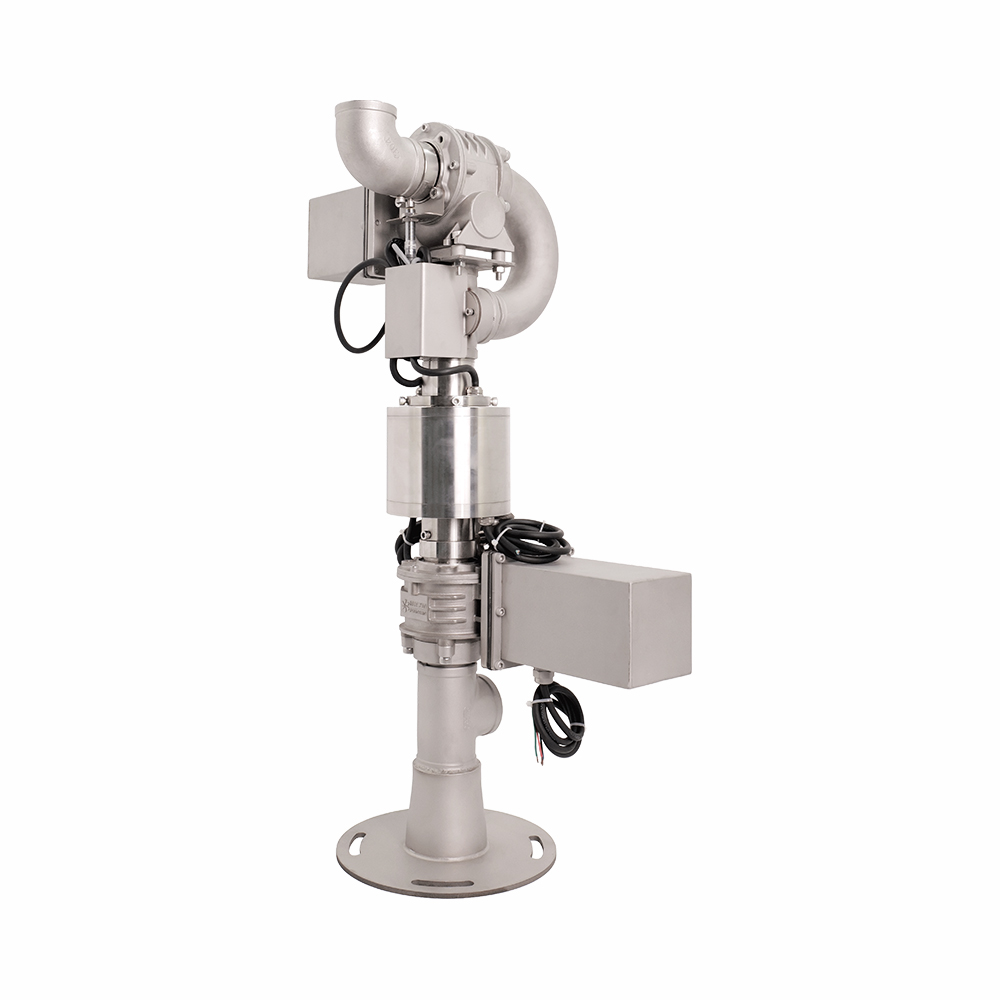 Huaxin dual-axis fountain swivel drive with an external slip ring