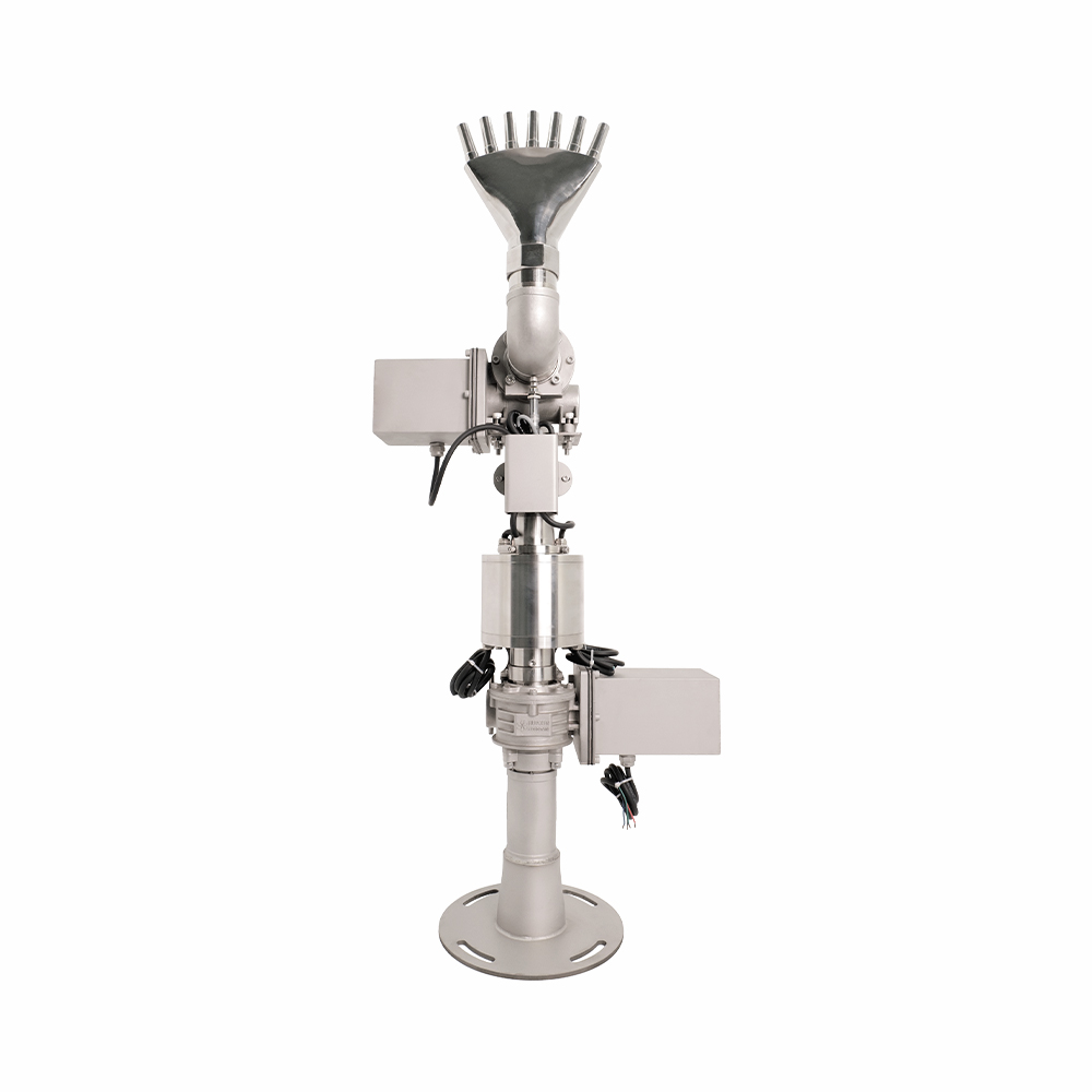 Huaxin external-slip-ring 2D fountain unit fitted with a multi-stream finger jet nozzle