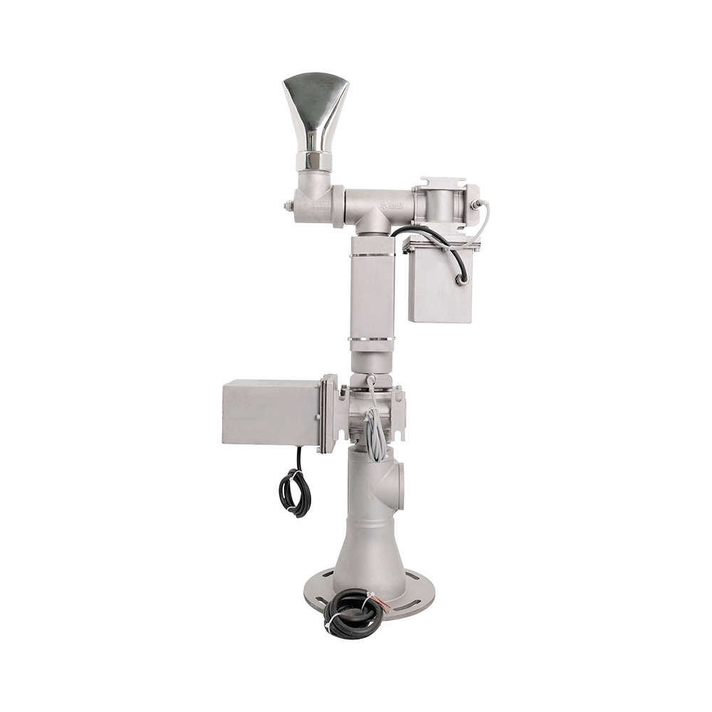 Huaxin internal-slip-ring 2D fountain unit fitted with a fan jet nozzle