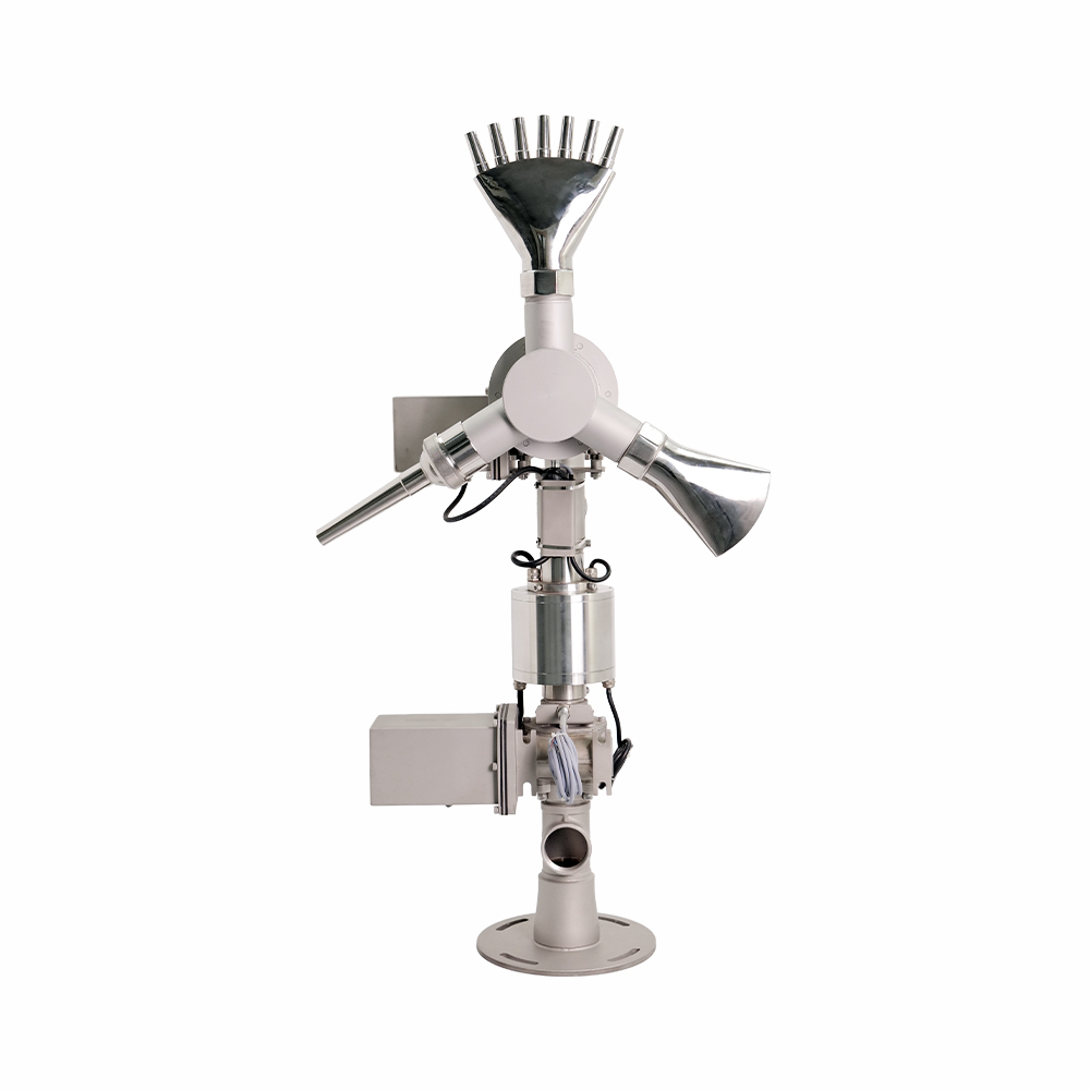 Huaxin triple-nozzle 2D fountain unit fitted with straight jet, fan jet and finger jet nozzles