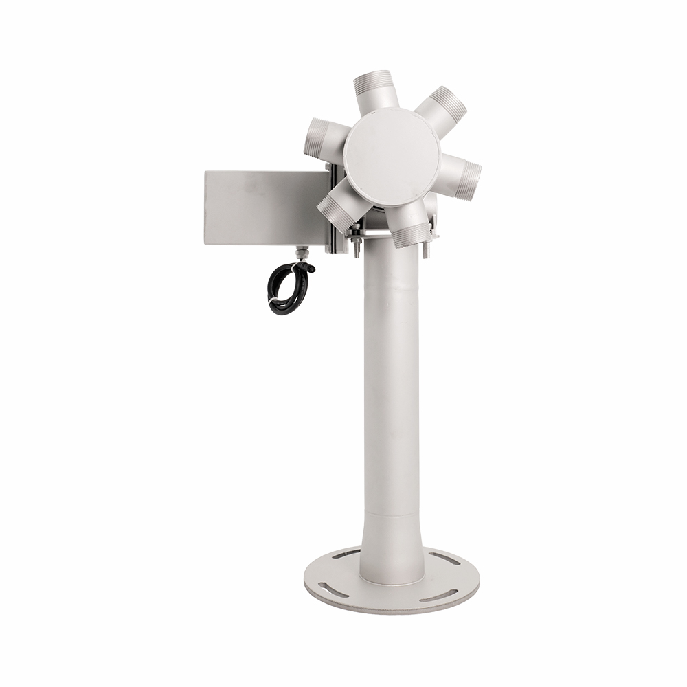 Huaxin rotating pinwheel fountain nozzle with six radial outlets