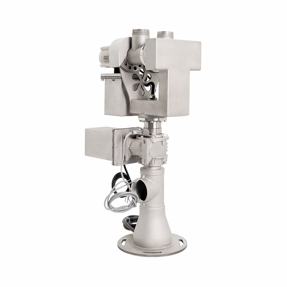 Huaxin rotating twin-wing fountain unit with two nozzle outlets