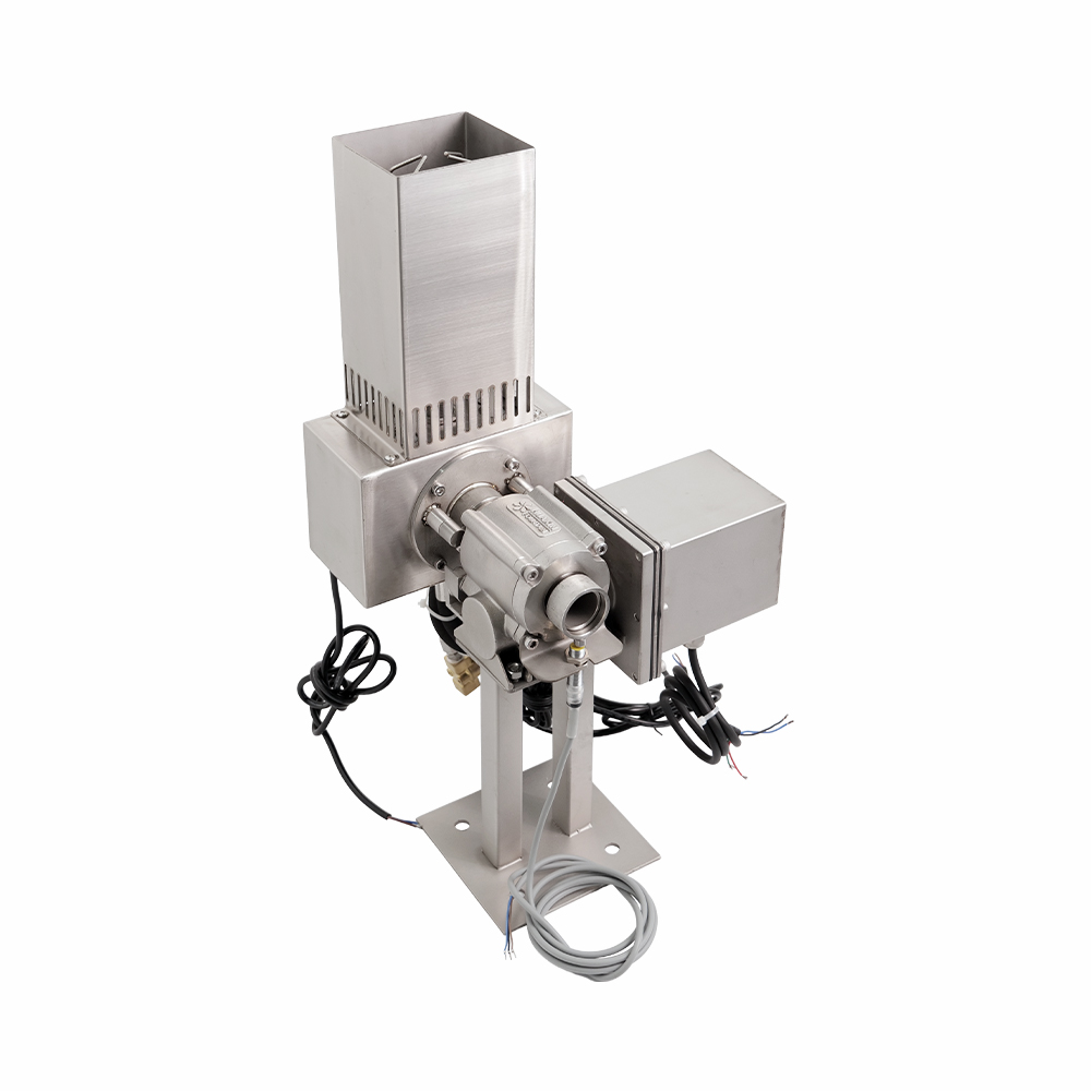 Huaxin single-axis swinging flame jet with a motor-driven pivot assembly