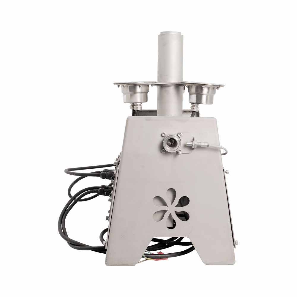 Huaxin integrated variable fountain nozzle and its stainless steel support frame